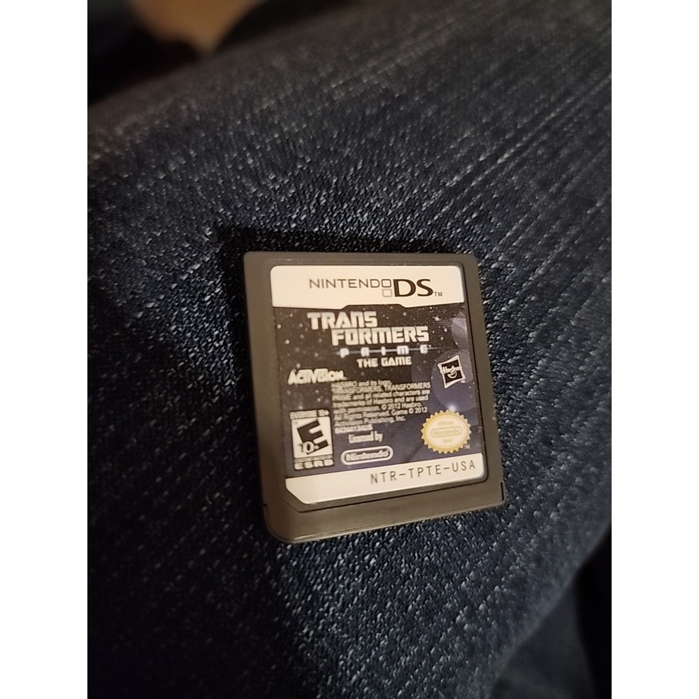 Transformers Prime: The Game (Nintendo DS, 2012) Cartridge‎ Only - Works Great